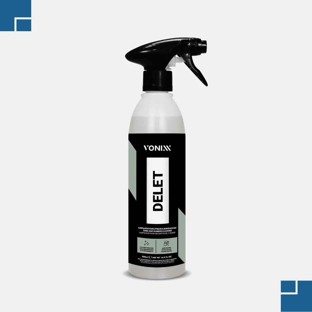 DELET – Limpiador de neumáticos y gomas 500 ML