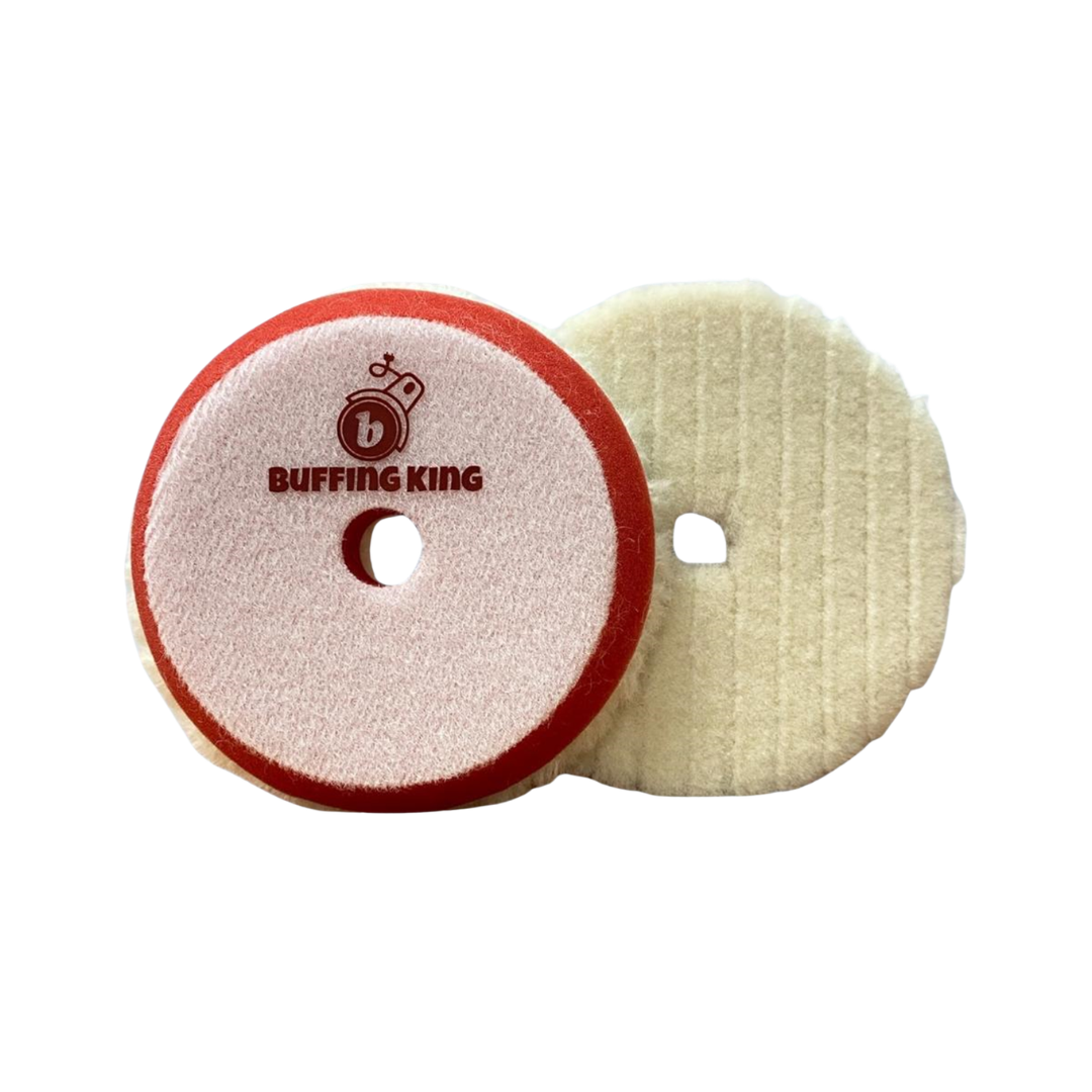 Pad de Lana-Extra Fina Horizontal Esponja Roja Corte Fino 5"
